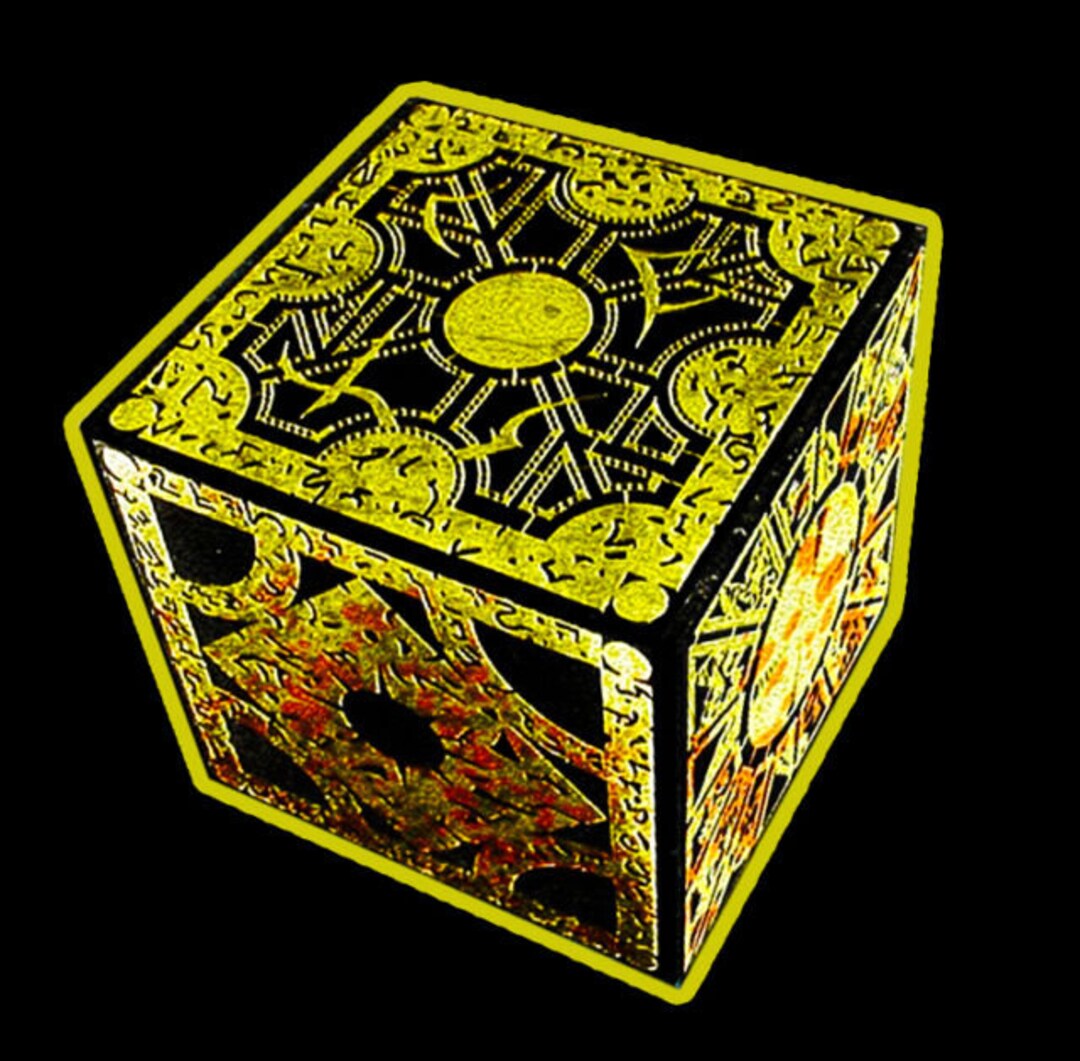 Hellraiser Puzzle Box '80s Movie Retro Style Tshirt Small Etsy