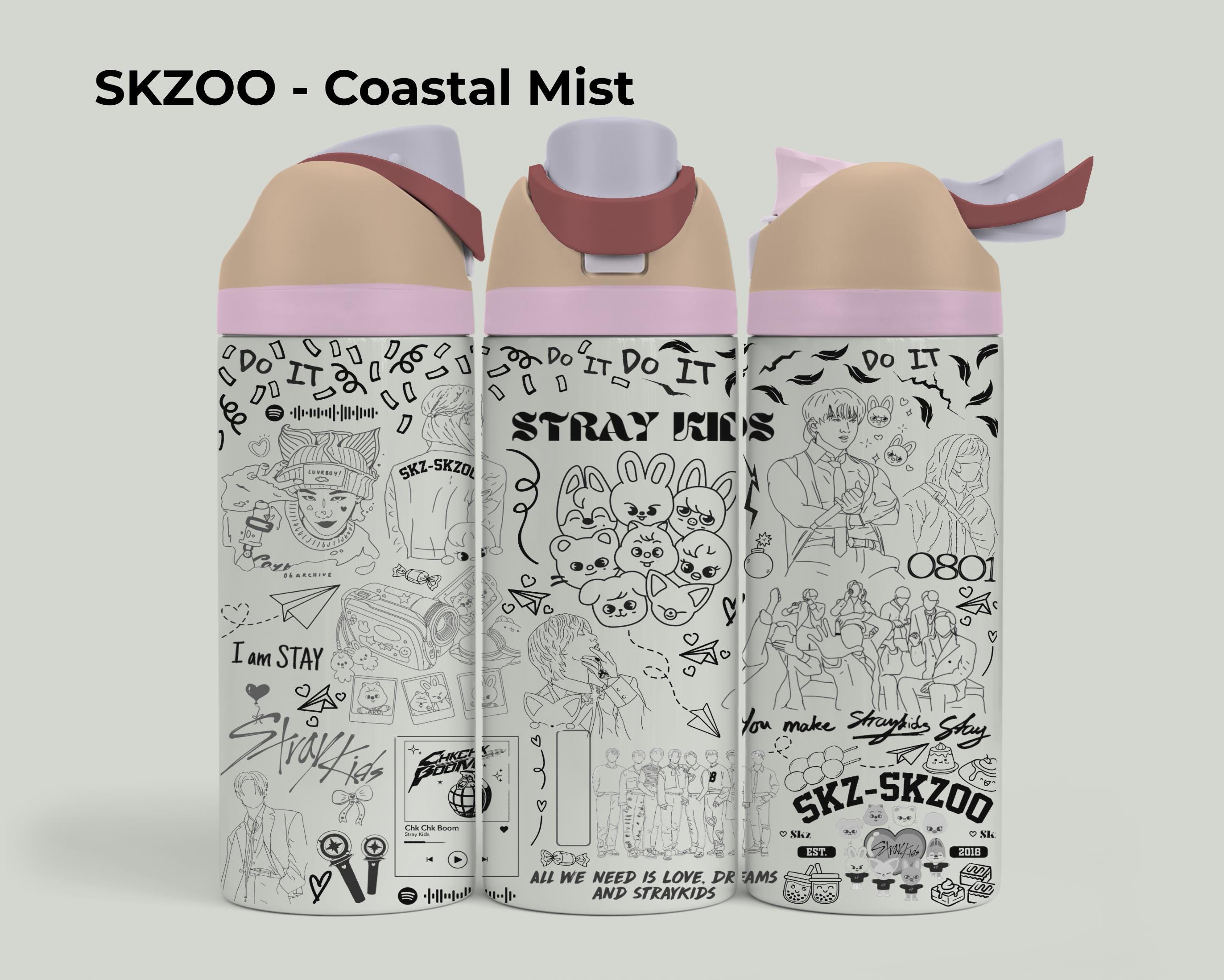Custom Stray Kids Owala Tumbler | SKZOO, Chk Chk Boom, 0801