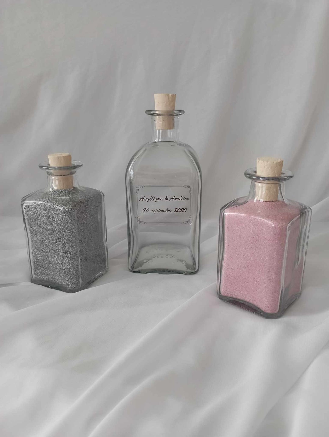 Sable Rose Rituel Kit pour rituel du sable cérémonie laïque modèle