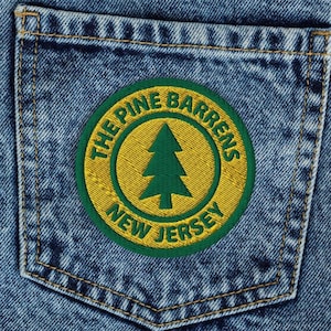 Pine Barrens New Jersey Aufnäher / Patch