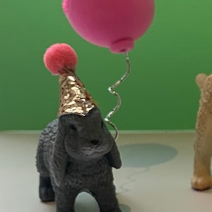 Konijn / konijn hangende oren cake topper / tafeldecoratie, verjaardagsfeestje, nieuwe baby, geslacht onthullen, Pasen, lente