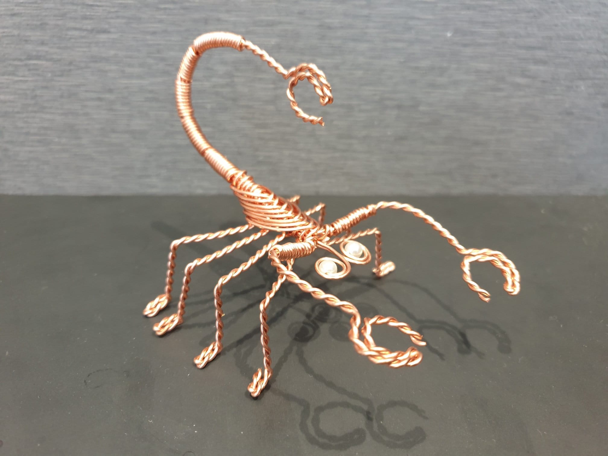 Handcrafted Copper Wire Scorpion Etsy UK
