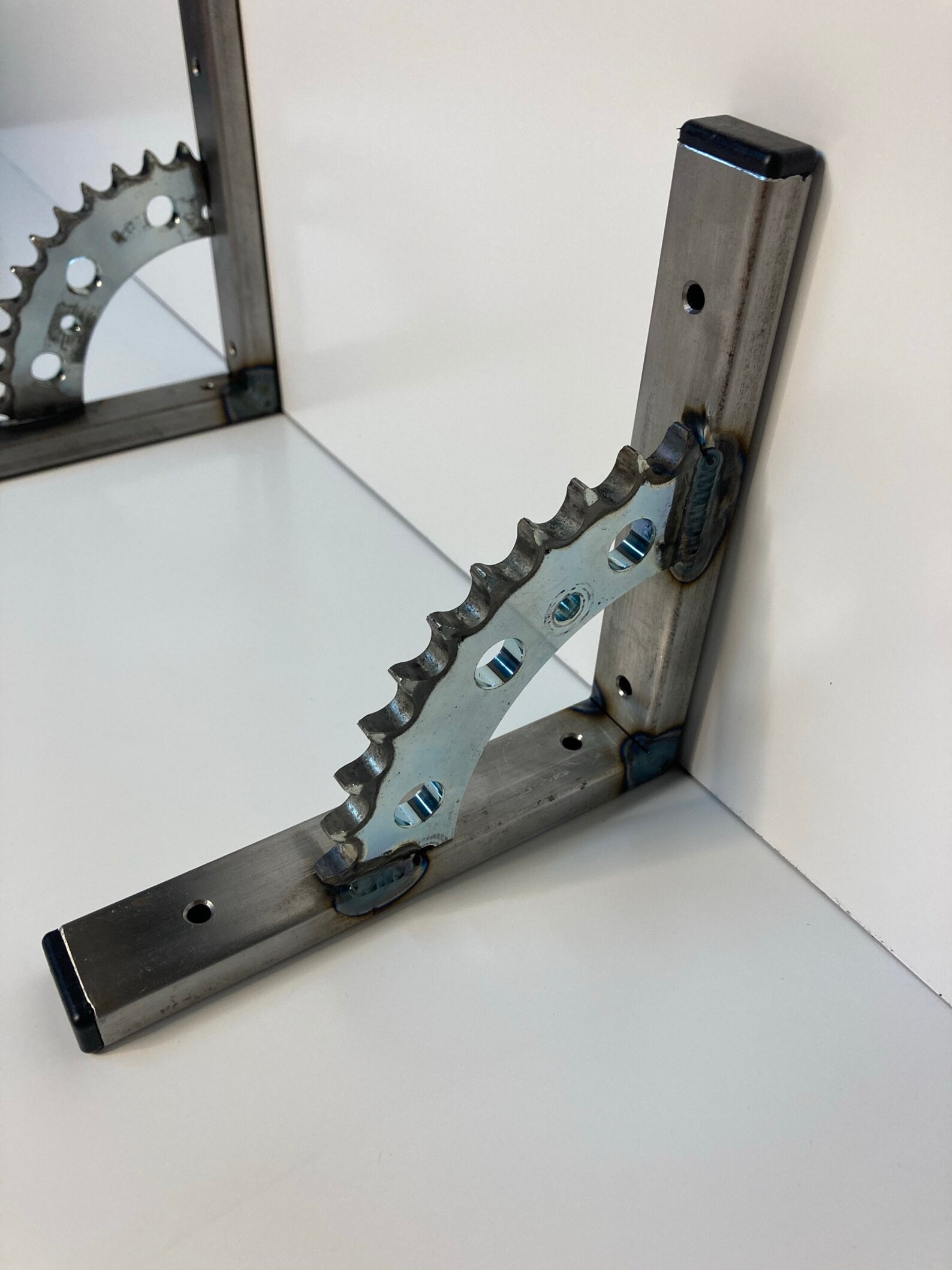 Metal Shelf Mounting Bracket Gear/sprocket. Etsy UK