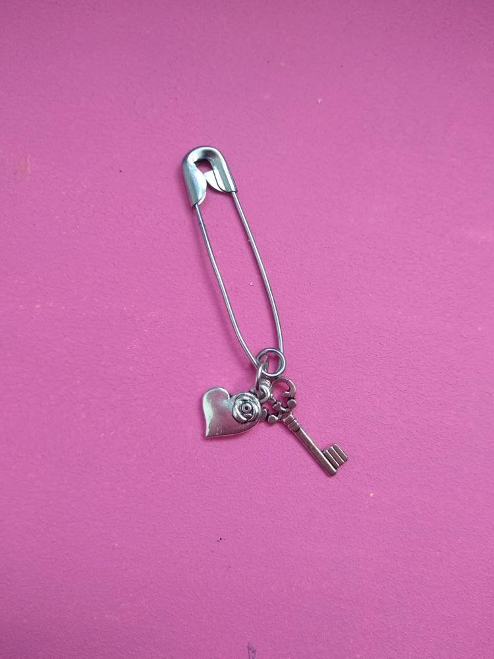 Decorative safety pins 7 styles Etsy