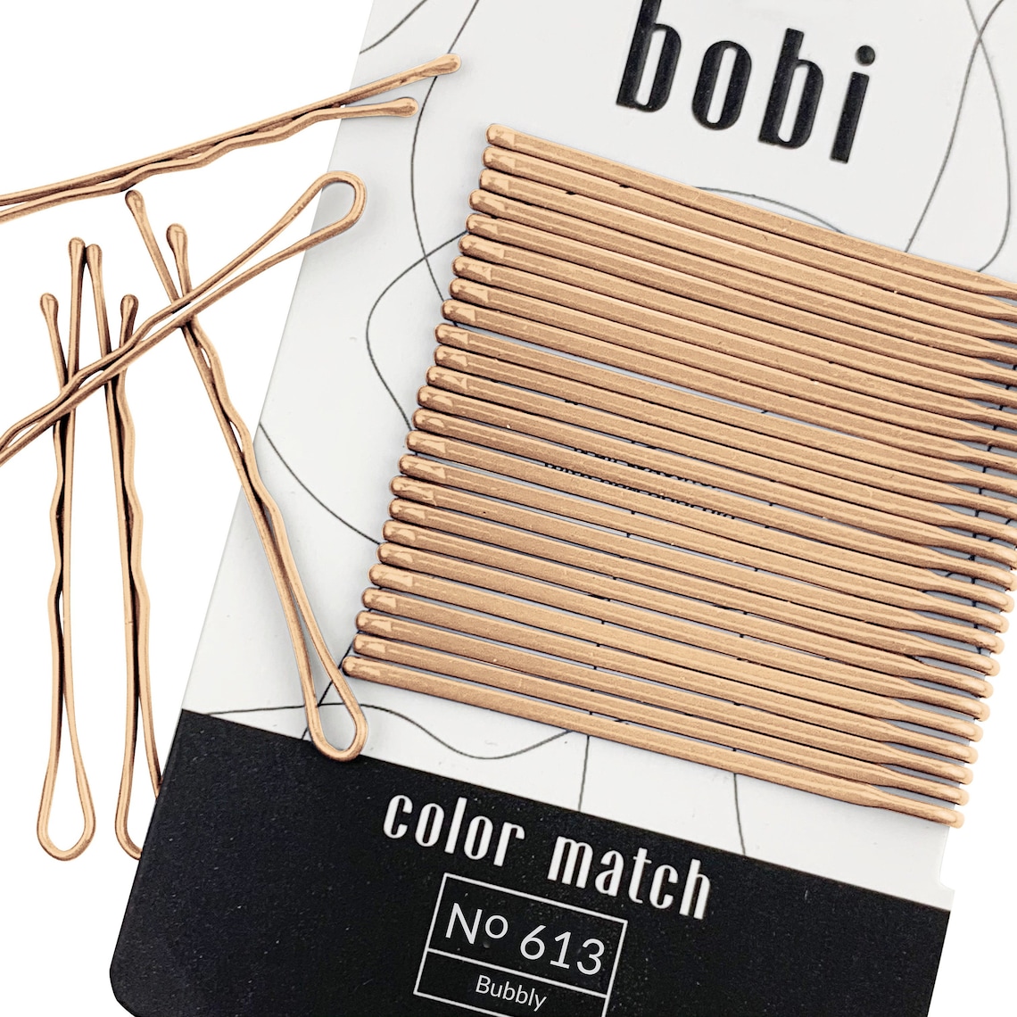 Bubbly blonde bobby pins 25 ct 2 inch long bobby pins Etsy