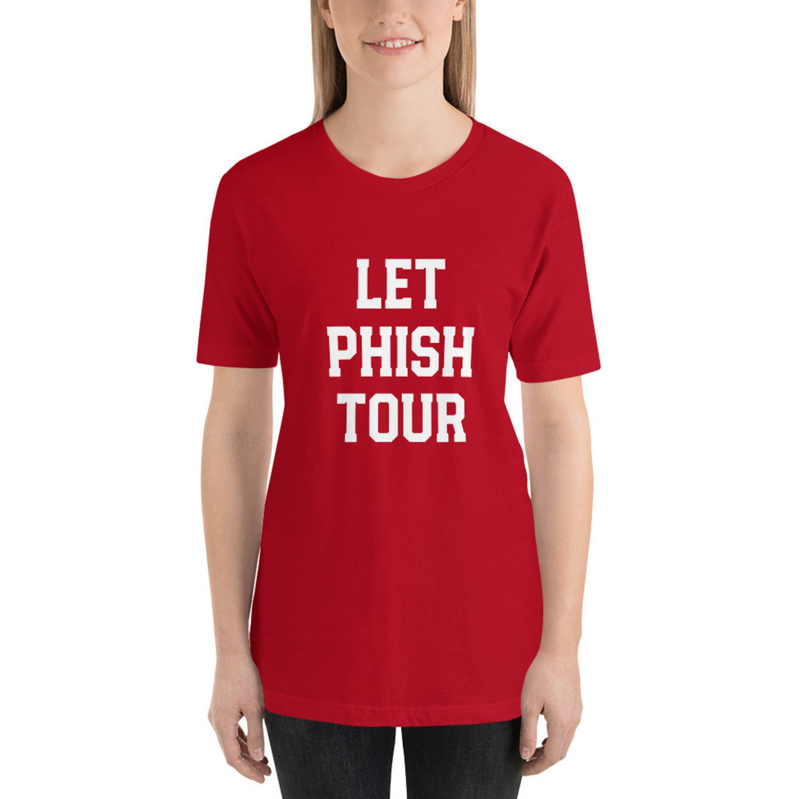 Phish Let Phish Tour Unisex Shirt in Red Phish Gift Phish Etsy