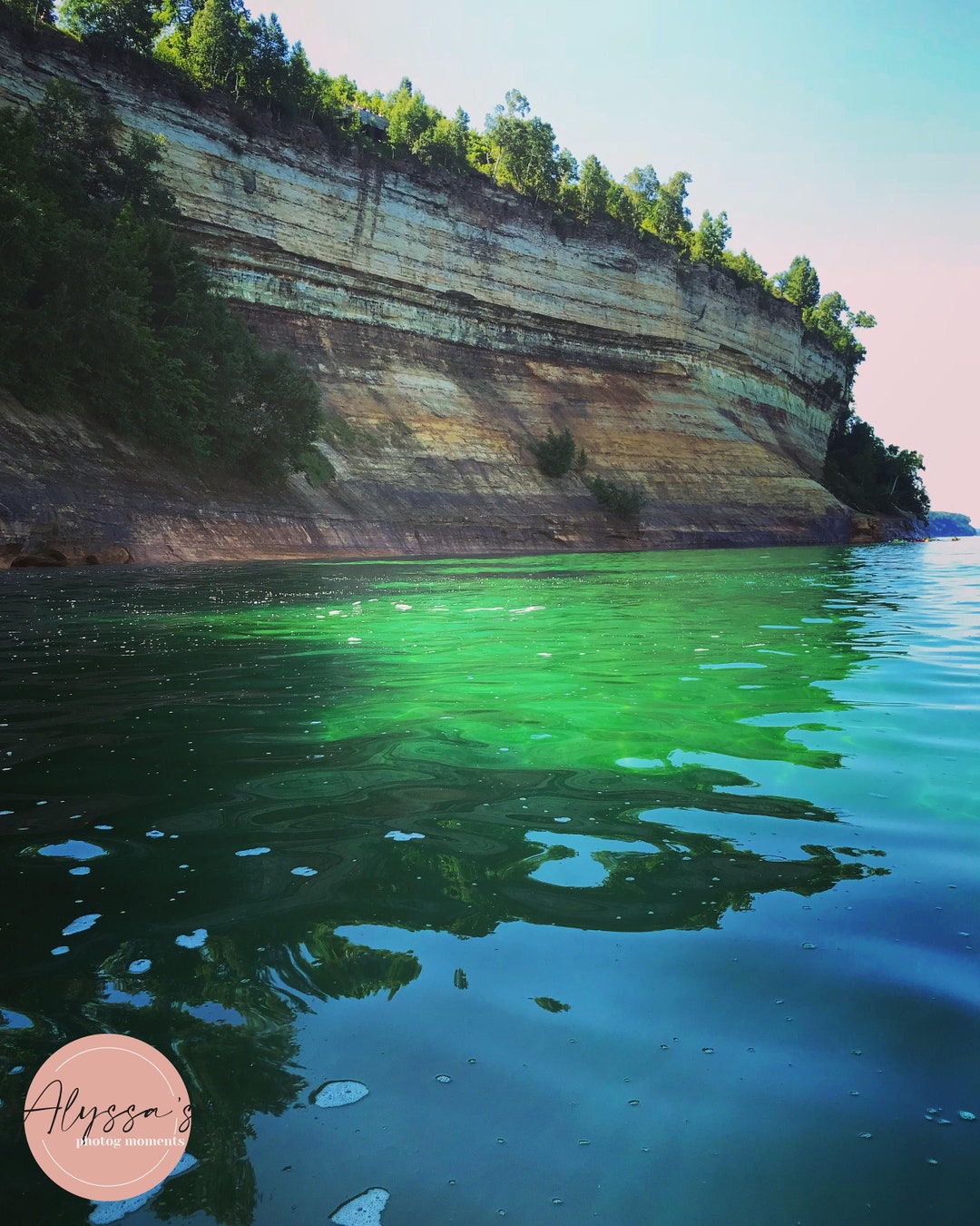 Pitcher Rocks Mi Pictured Rocks, Lake Superior, Michigan,nature, Landscape, Digital Art ...