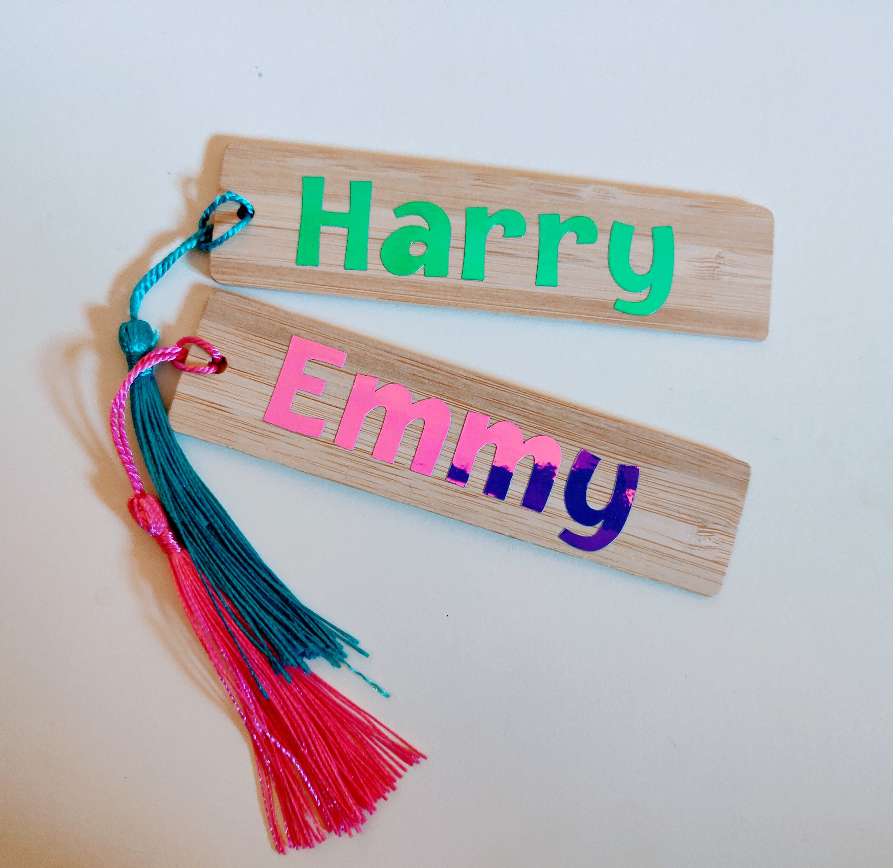 Personalised wooden Bookmark bookmarks gifts reading Etsy