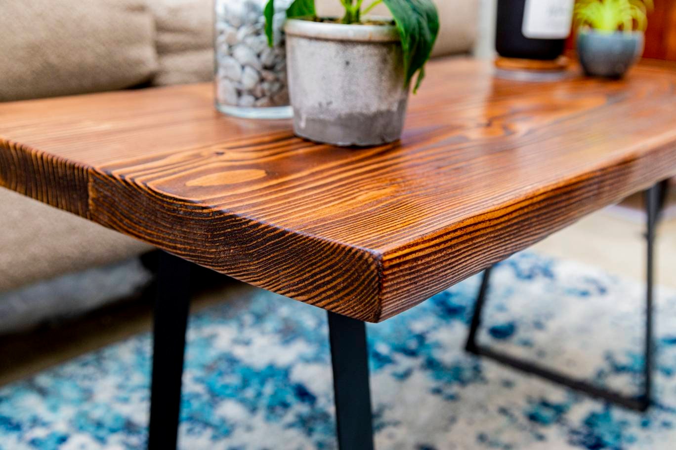 Rustic Reclaimed Wood Coffee Table - Etsy