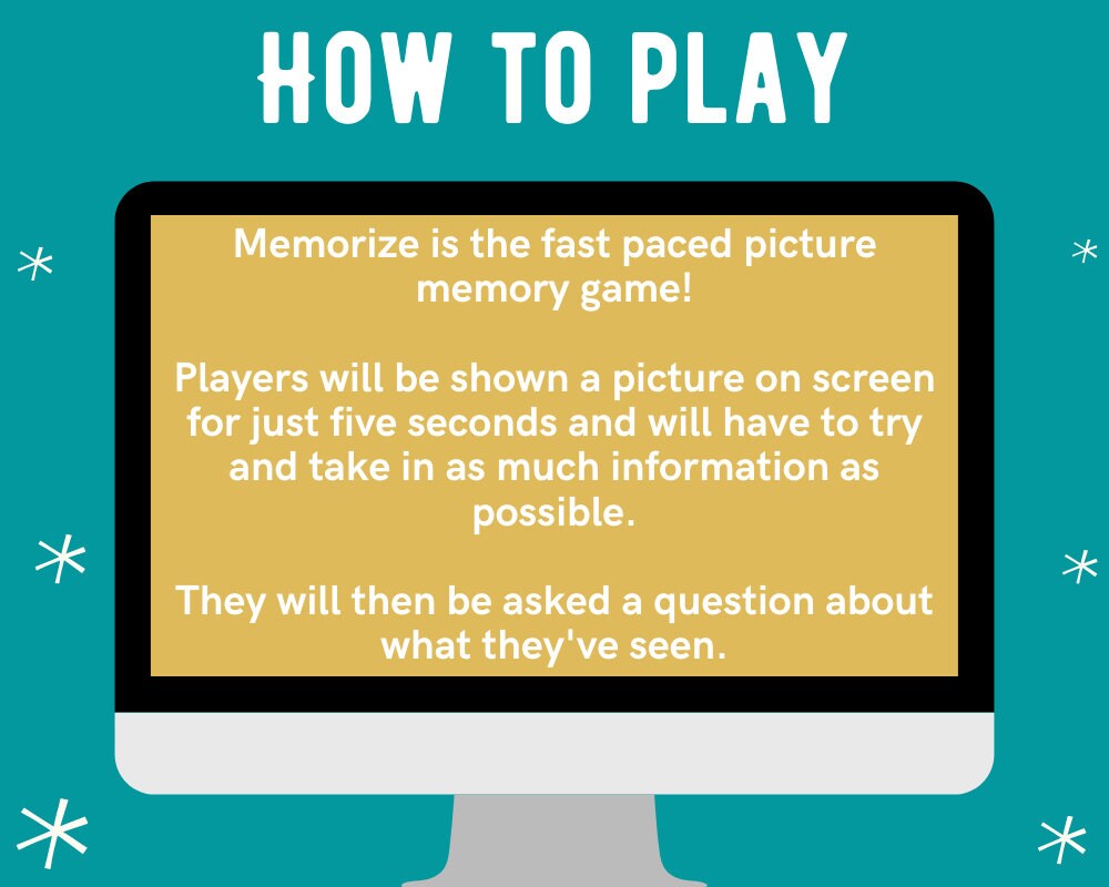 Christmas Memorize Game | Picture Memory Game | Christmas Party Games ...
