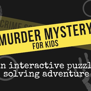 Kids murder mystery | Puzzle solving game | Online browser game | A whodunnit mystery