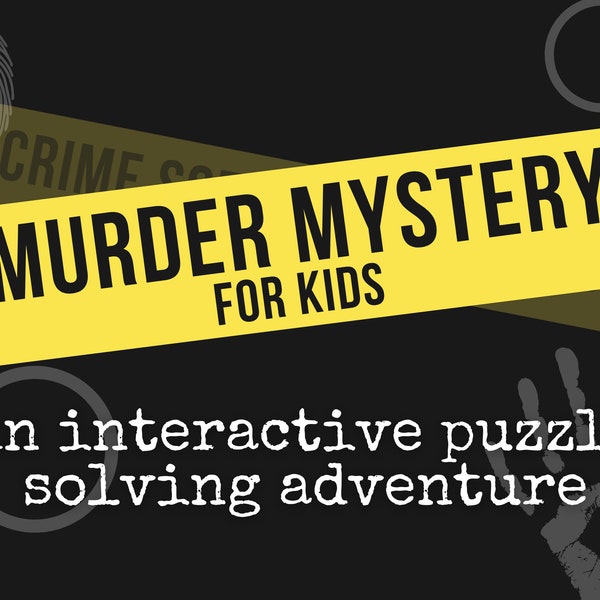 Misterio de asesinato para niños / Juego de resolución de rompecabezas / Juego de navegador en línea / Un misterio de novela policíaca