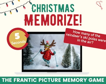 Christmas memorize game | Picture memory game | Christmas party games | Family Christmas game | Christmas idea | Christmas game for kids