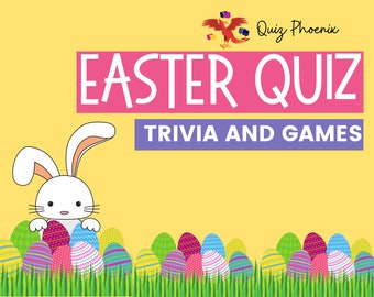 Easter quiz | Easter game for kids | Family Easter quiz | Play virtually on Zoom or in person