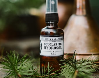 Douglas Fir Hydrosol: Wild-Harvested Oregon Coast Toner, Body Mist