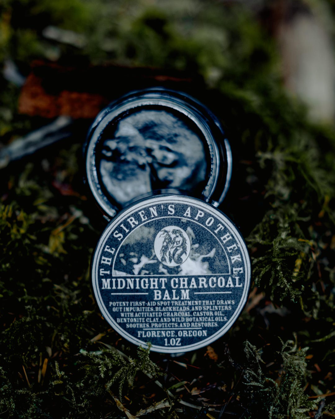 MIDNIGHT CHARCOAL BALM – Impurity Pulling, Acne Spot Treatment ...