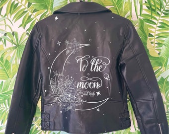 Celestial Bridal jacket | DIY Vinyl