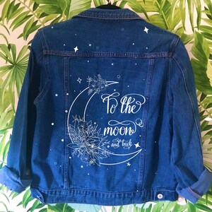 Celestial Bridal jacket DIY Vinyl image 2