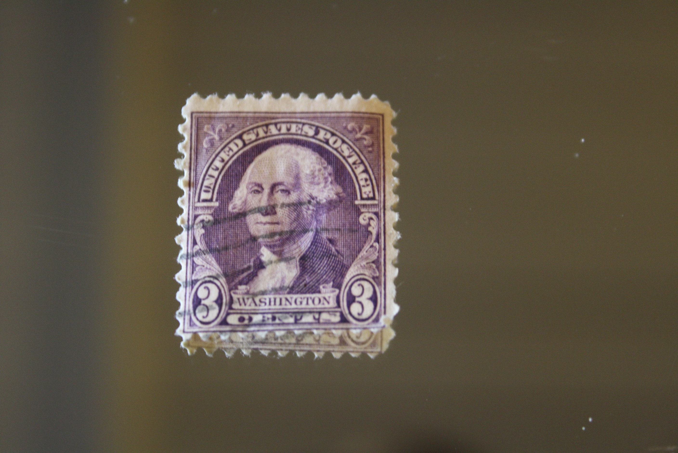 Original Postage US 3 Cent Washington Stamp Etsy