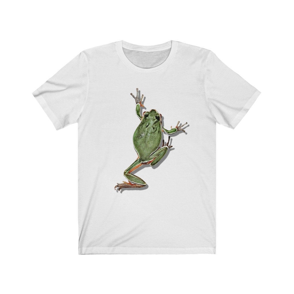 Frog Tee / Unisex Frog Camiseta / Me encanta Frogs / Cute Frog Etsy