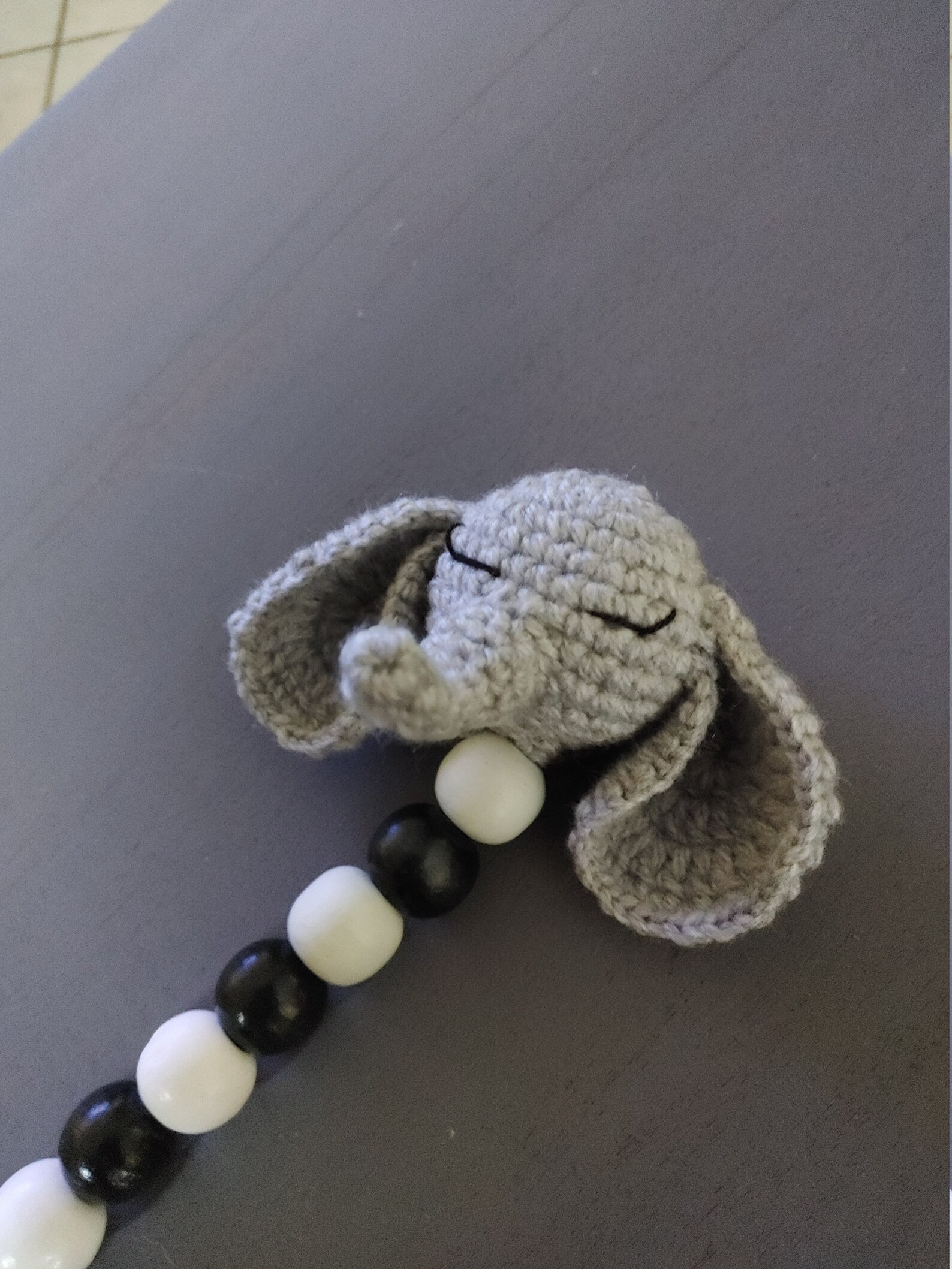 Crochet Elephant Dummy Clip Pattern Etsy