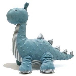 Brontosaurus Dinosaur Plush Doll Dino Stuffed Animal Soft Cuddly Toy for Kids Unique Gifts for Kids Dinosaur Enthusiasts Nursery Decor