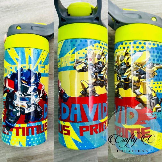 Rescue Bots Kids Water Bottle