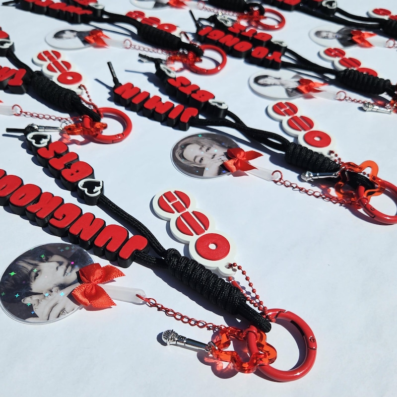 Army Bts Charm Keychain - Etsy