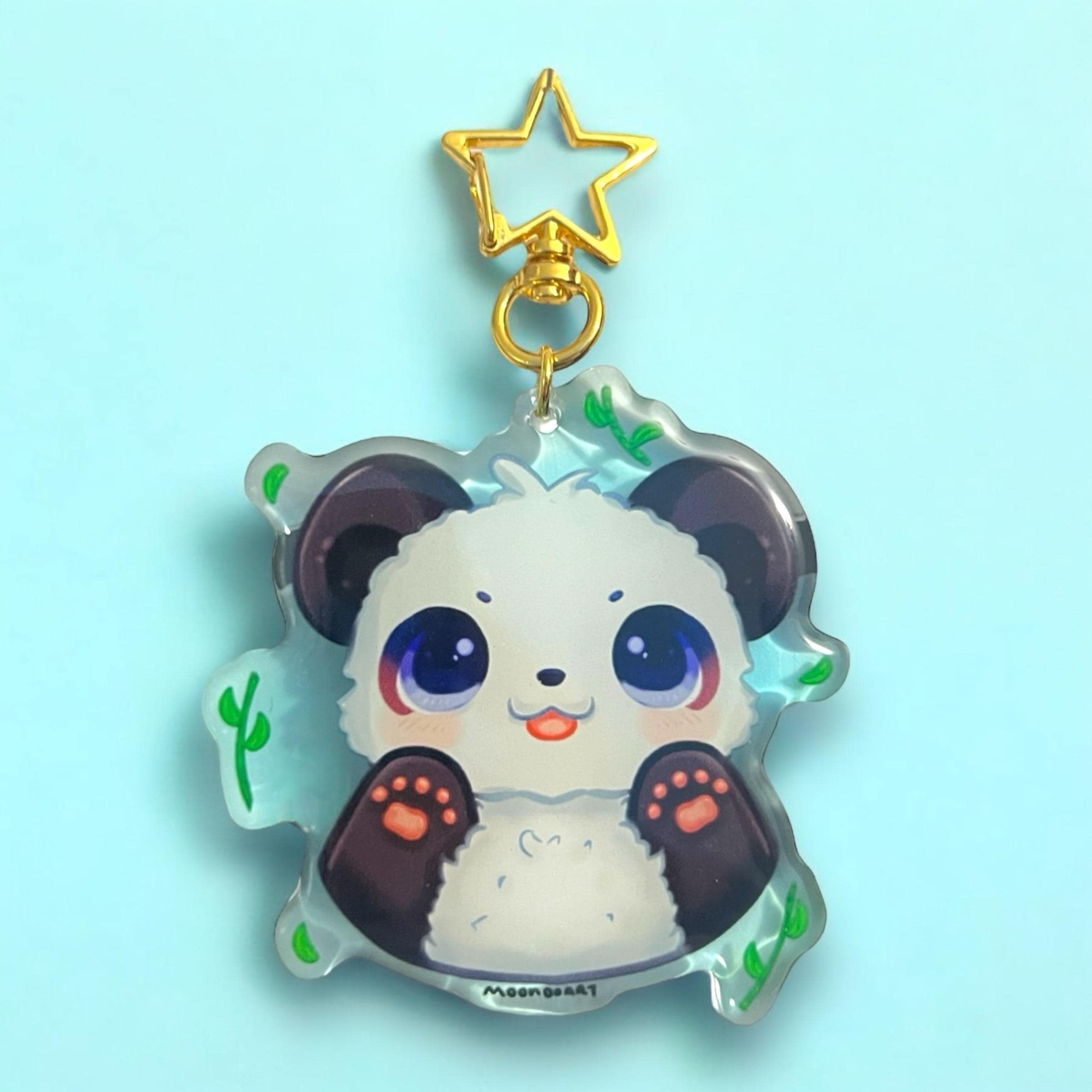 アクセサリー panda Sparkling Cute Panda Charm