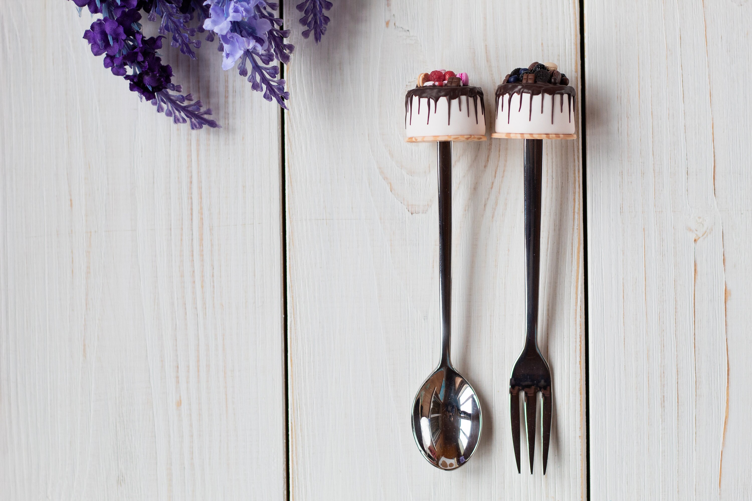 Flatware set dessert dessert spoon cake fork birthday gift Etsy