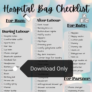 What to pack for 2024 labour and delivery