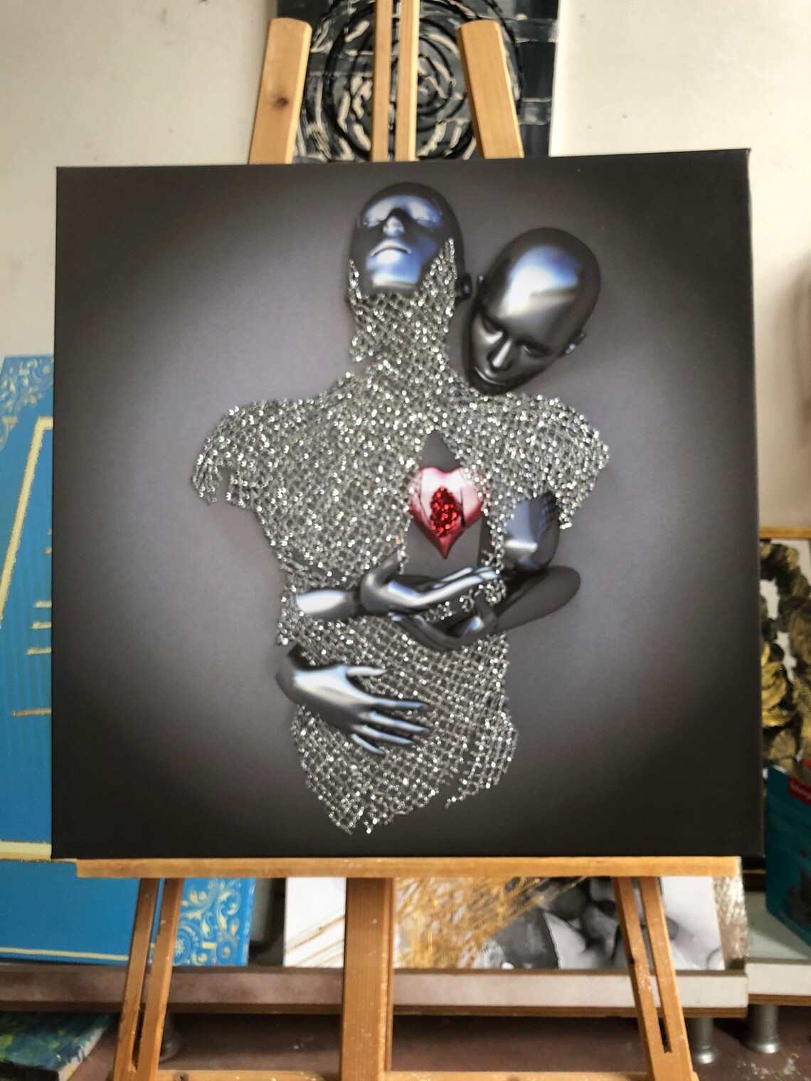 3d canvas artwork