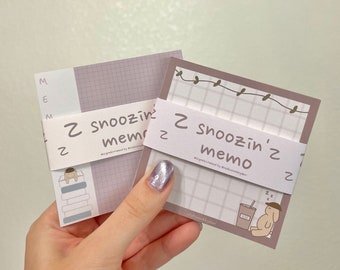 Snoozin' Memo Pad