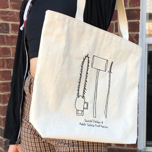 Special Divison 4 Trio Embroidered Tote Bag image 4