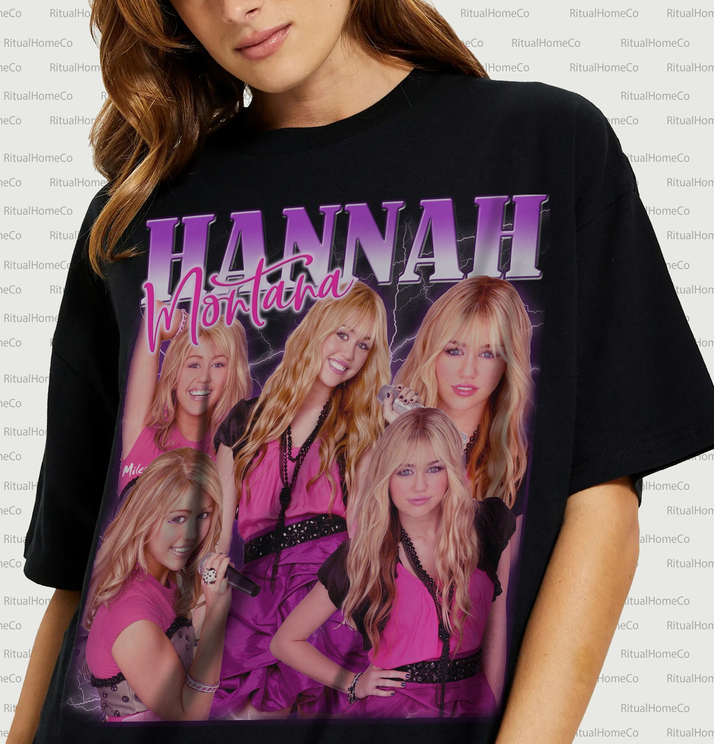 HANNAH MONTANA Shirt, Hannah Montana Fan Shirt sold by Thien, SKU 189431