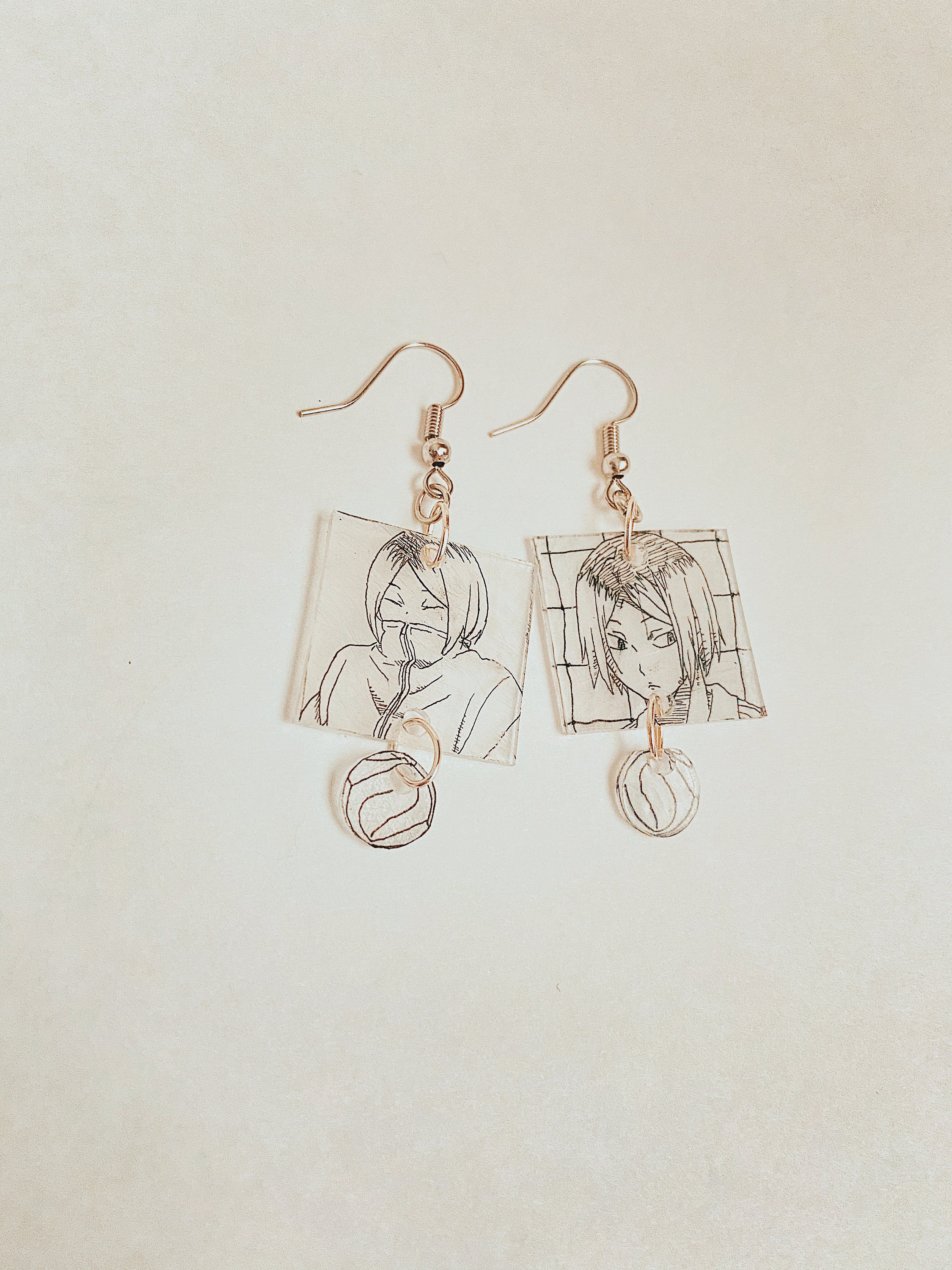 Haikyuu Kenma Earrings Etsy