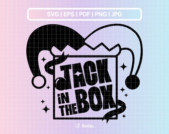 BTS Jhope Jack In The Box Svg Eps Pdf Jpg Png | BTS Decal | Vector files for Cricut and Silhouette | Kpop Star Svg