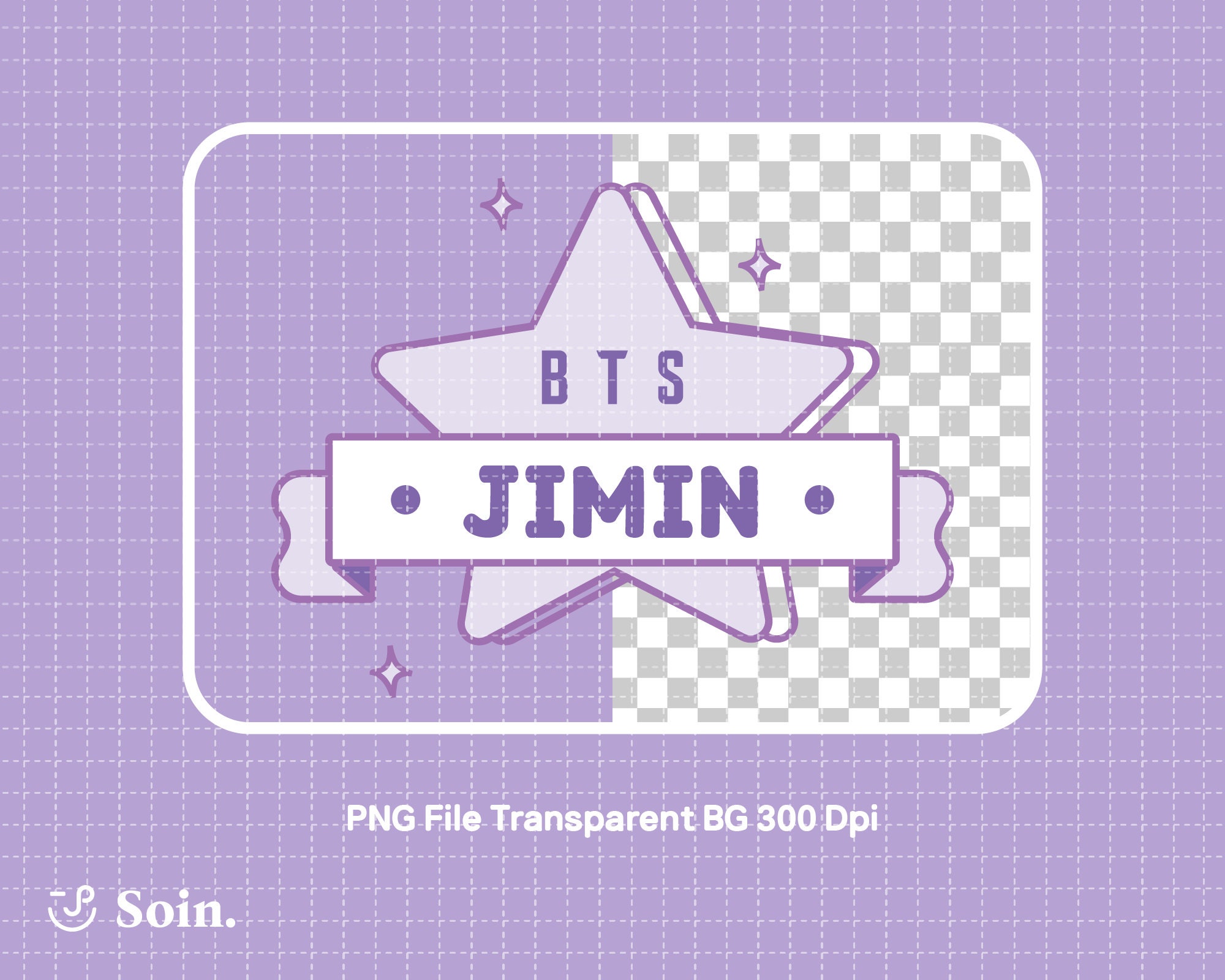 BTS Clipart Png Printable BTS Member Png Clipart Vector - Etsy