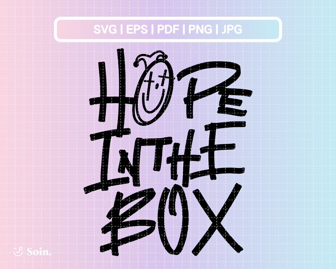 BTS Jhope Jack in the Box Svg Eps Pdf Jpg Png BTS Decal Etsy
