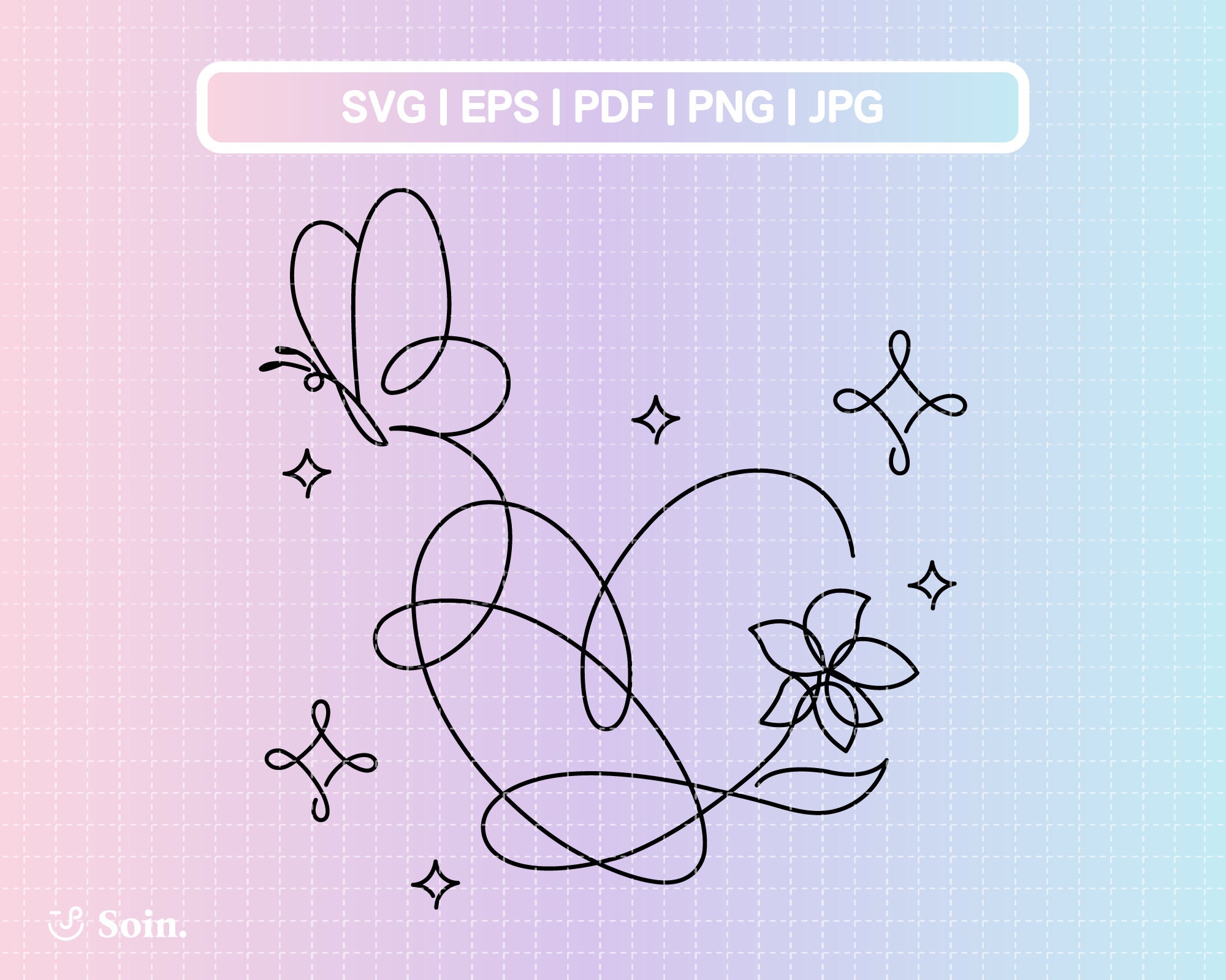 BTS Love Yourself Svg Eps Pdf Jpg Png BTS Member Decal Vector