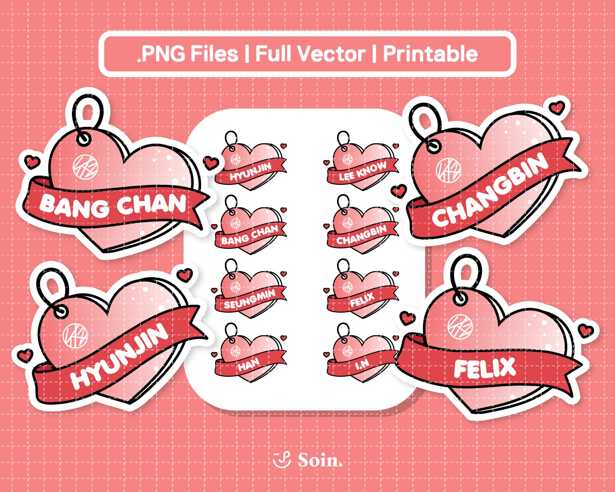 Stray Kids Clipart Png Printable Stray Kids Member Png - Etsy
