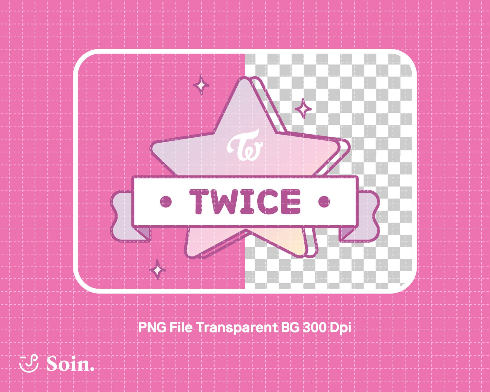 Twice Once Clipart Png Printable Twice Member Png Clipart - Etsy