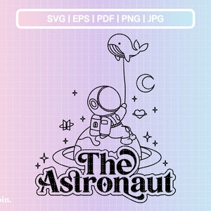 BTS Jin The Astronaut Svg Eps Pdf Jpg Png | BTS Printable Decal | Vector files for Cricut and Silhouette | Kpop Star Svg