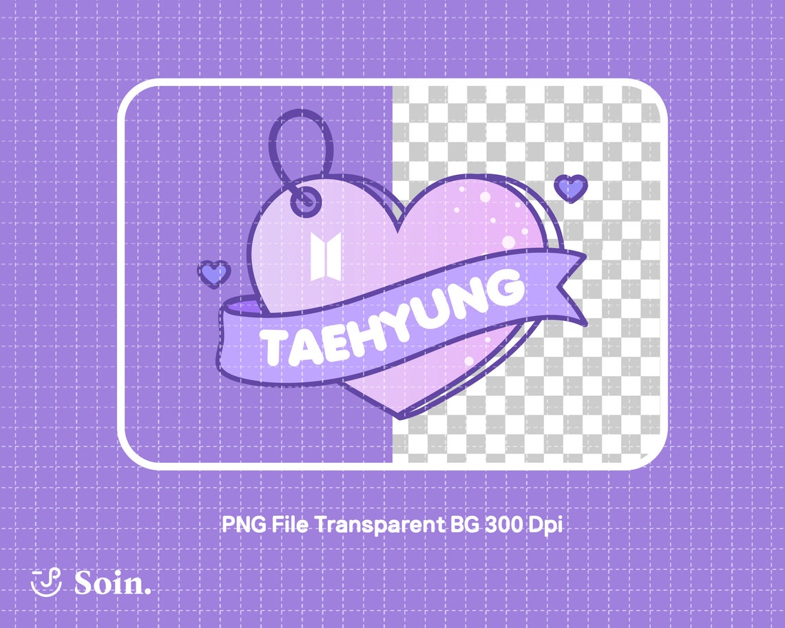 BTS Clipart Png Printable BTS Member Png Clipart Vector - Etsy