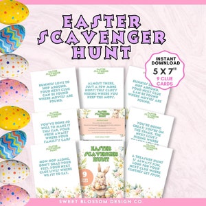 Indoor Easter Scavenger Hunt for Kids, Easter Scavenger Hunt for Church, Easter Scavenger Hunt Toddlers,