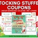 Stocking Stuffer Coupons for Kids, Christmas Coupons for Kids, Kids ...