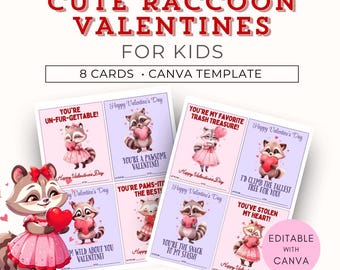 Funny Raccoon Valentines Day Card, Raccoon Greeting Cards, Funny Valentines, Cute Valentines Cards Elementary, Classroom Valentines
