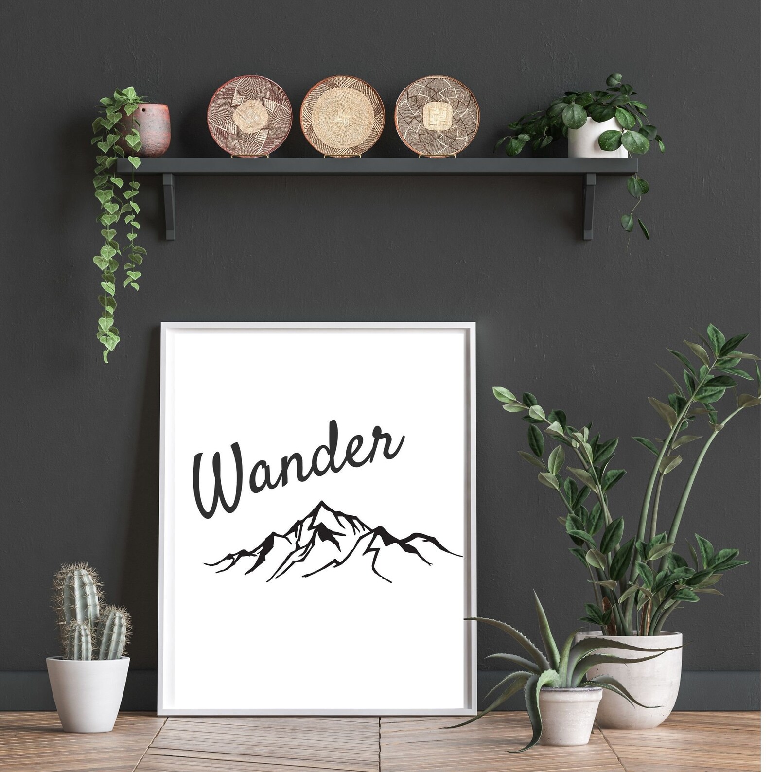 Wander Instant Download Printable Wall Art in 4 Sizes Great for Office