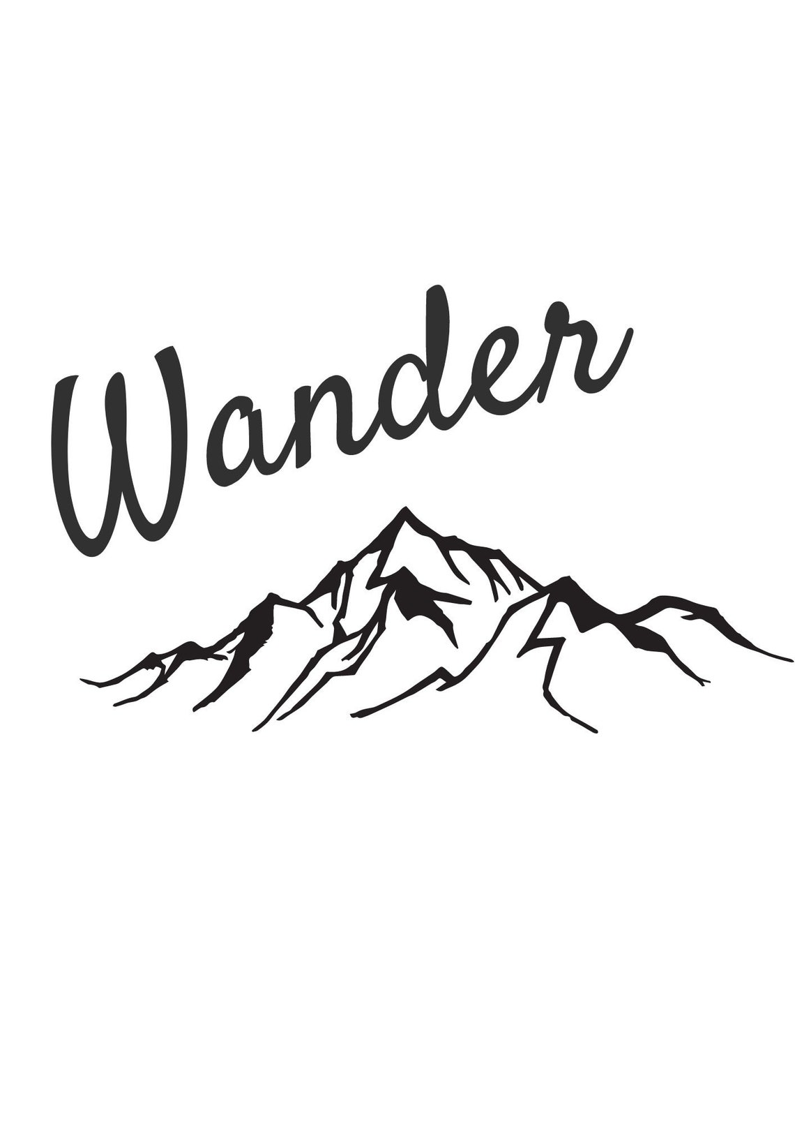Wander Instant Download Printable Wall Art in 4 Sizes Great Etsy UK