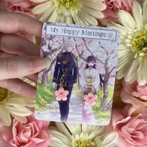 Meine glückliche Ehe inspirierte Kirschblüten-Ohrringe - Kirschblüte - Miyo - Kiyoka - Kirschblüte - süß